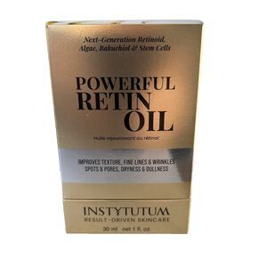 Instytutum Powerful Retin Oil Face Bakuchiol & Stem Cells Flawless Skin 1 fl oz